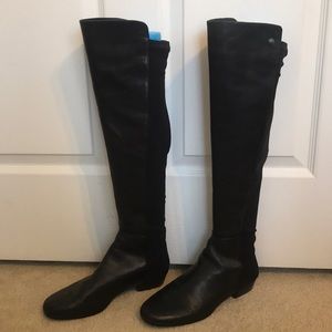 Vince Camuto Black Over the Knee Boots
